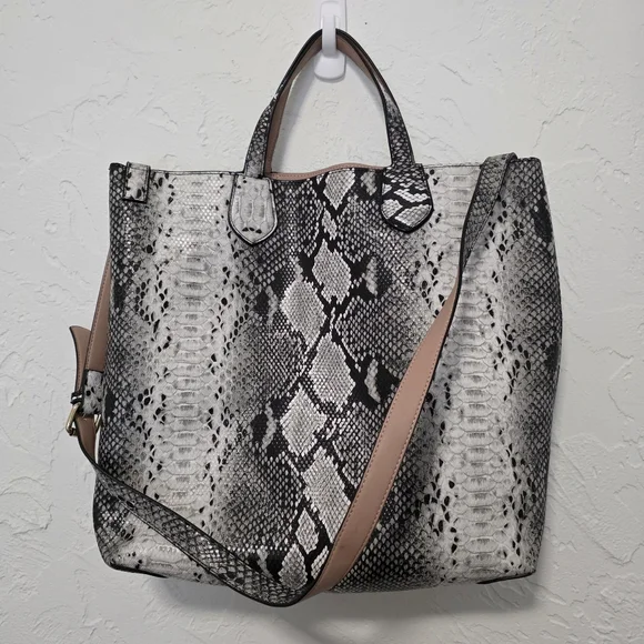 Jules Kae Urban Outfitters Snakeskin Tote Bag - Picture 2 of 12